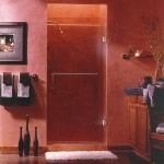 PL90 Heavy Glass Shower Door